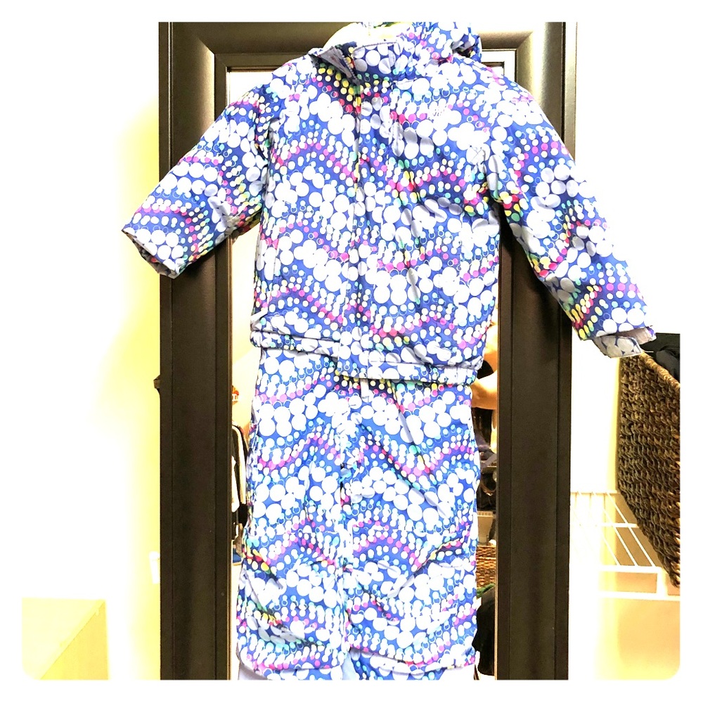 North Face size 4t Girls Snow Suit